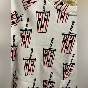 NWOT Kids: Hugo Loves Tiki Soda Print Sweatshirt